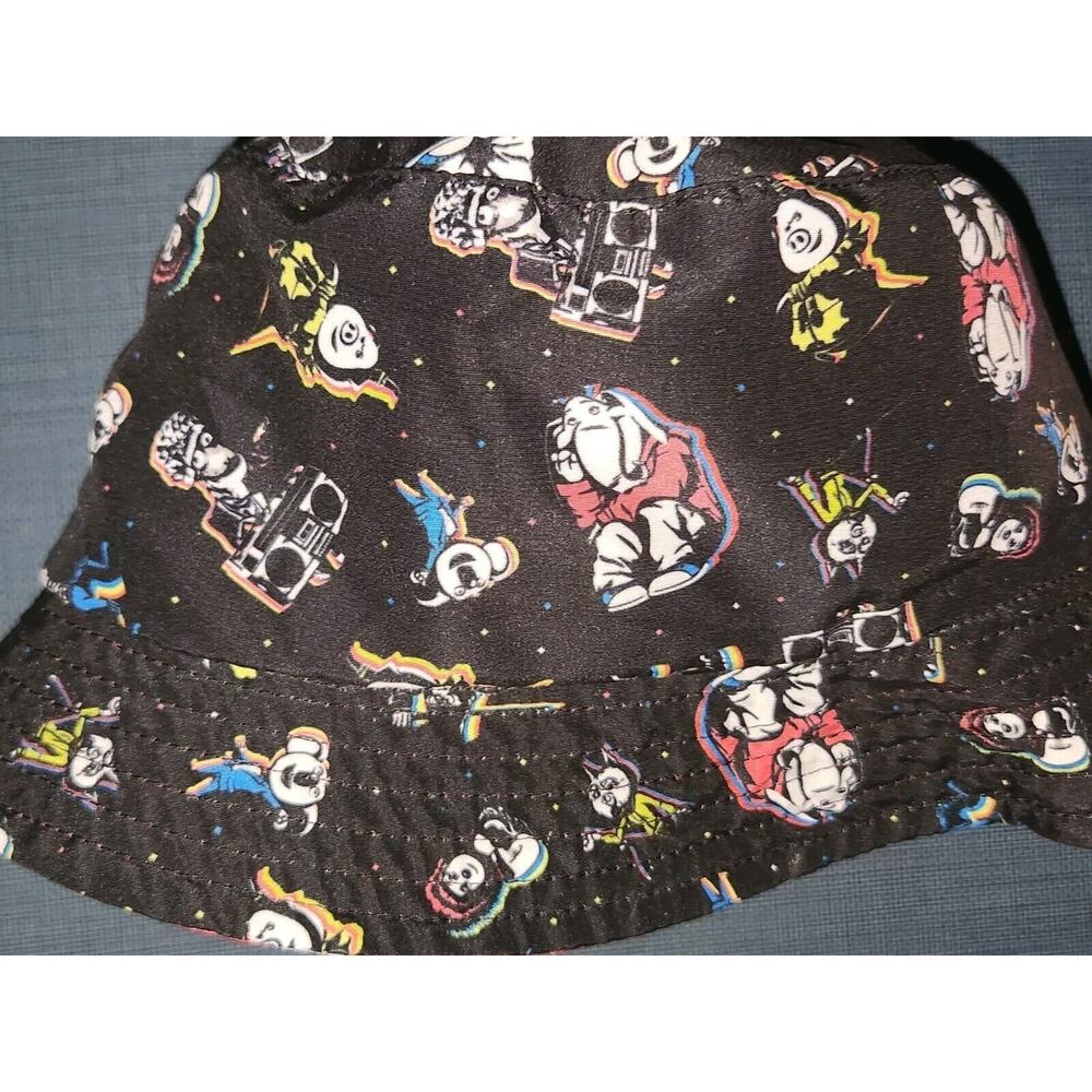 Sing 2 Bucket Hat Black Cartoon Characters Graphic Print Novelty
